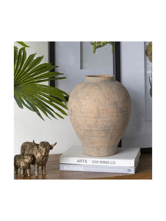 Artekko Decorative Vase Orange 24x24x28cm