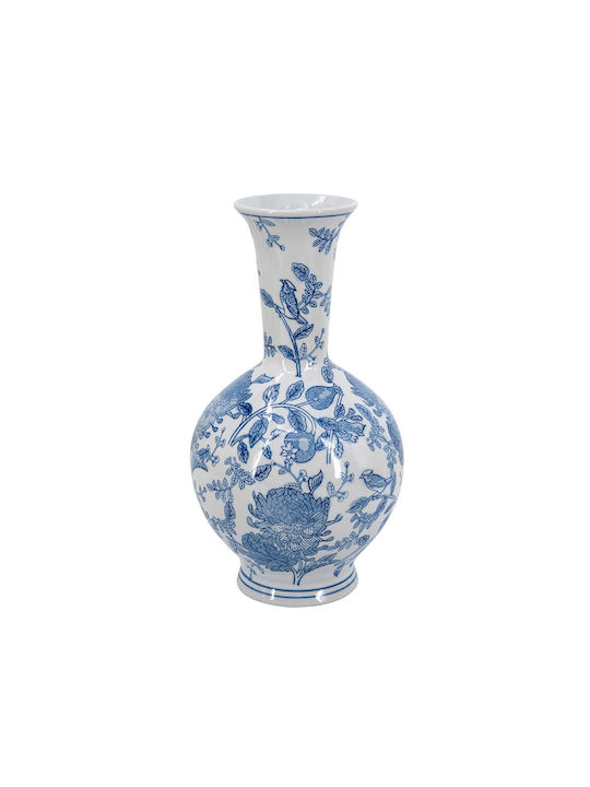 Artekko Decorative Vase Melania White 19.5x19.5x36cm