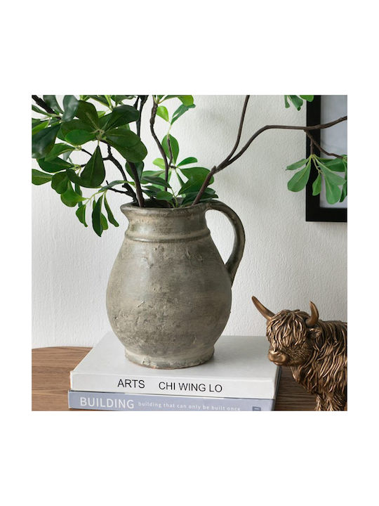 Artekko Decorative Vase Orange 25x22.5x25cm