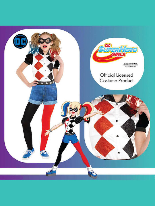 Αποκριάτικη Παιδική Στολή Harley Quinn