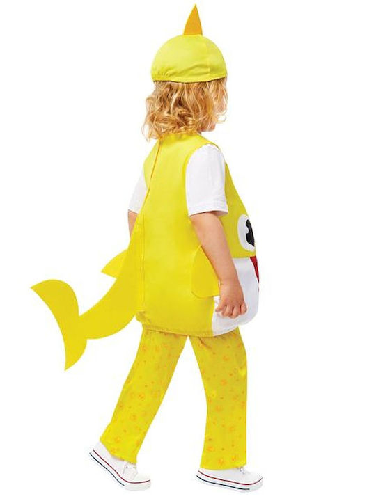 Kids Carnival Costume Baby Shark Yellow Baby