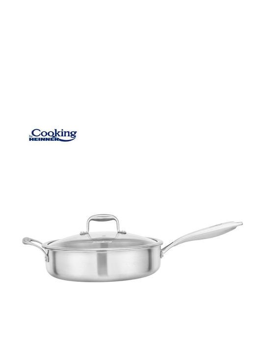 Heinner Pan Made of Stainless Steel with Lid
