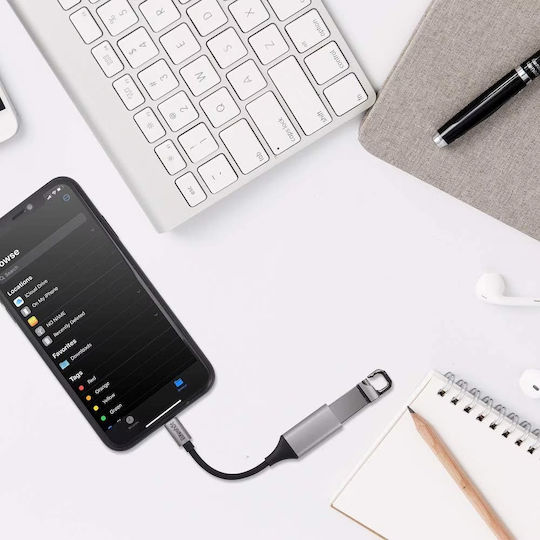 Andowl Otg Converter USB-C male to USB-A female 1pcs
