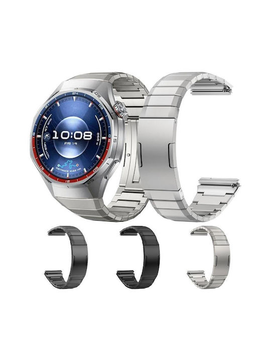 Titanium Alloy Strap Huawei Watch GT 6 Pro Folding Buckle Black