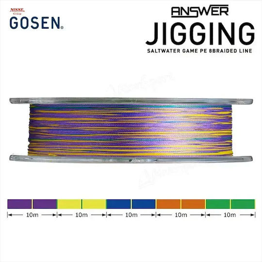 Νημα Gosen Answer Jigging X8 1 300m
