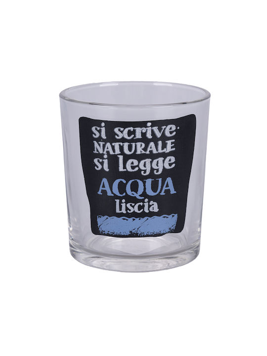 Galileo Si Legge Set of Glasses Water made of Glass 270ml 6pcs
