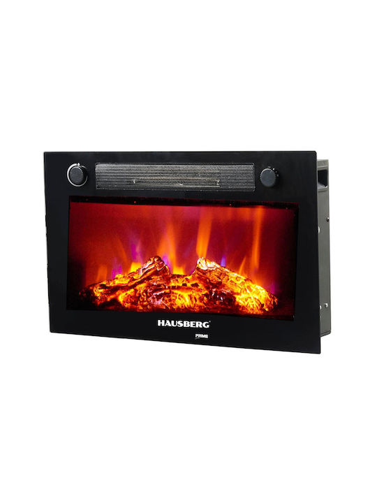 Hausberg Επιδαπέδιο Ηλεκτρικό Τζάκι 1800W Μαύρο