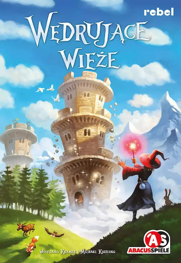 Board Game Wandering Towers for 2-6 Players 8+ Years Old (PL) Rebel
