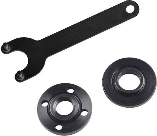Krausmann U87520-25SB Τροχός 125mm Μπαταρίας Brushless με Ρύθμιση Στροφών 2x5Ah
