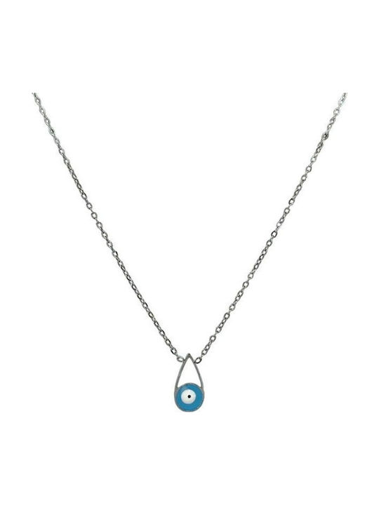 Awear Necklace Eye from Gold Plated Steel