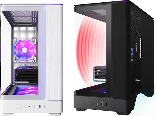Montech King 15 Pro Gaming Mini tower Carcasă Calculator cu Fereastră Laterală Negru