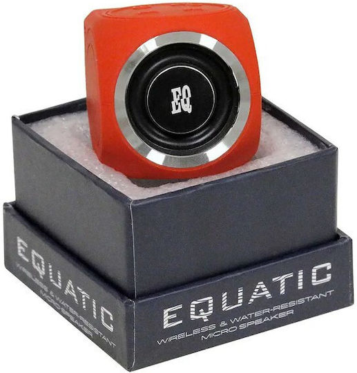 Earthquake Equatic Ηχείο Bluetooth 3W με Διάρκεια Μπαταρίας έως 3 ώρες Κόκκινο