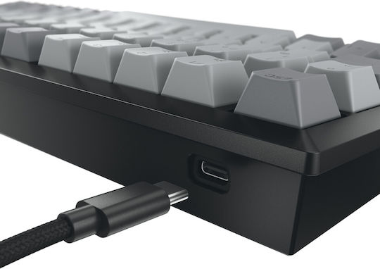 Cherry TAS KW 300 MX Wireless Gaming Keyboard 75% with Cherry MX2A Brown switches and RGB lighting (English US) Gray