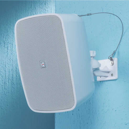 Helvia Liveo 640 Btwt Paar Aktiv Installationslautsprecher 6.5" 2-Wege Bluetooth-Empfänger 25W RMS/8h Weiße