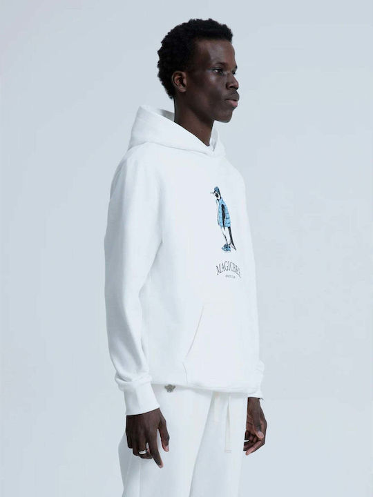 Суитшърт с Качулка White