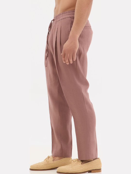 Hose in Entspannter Passform Pink