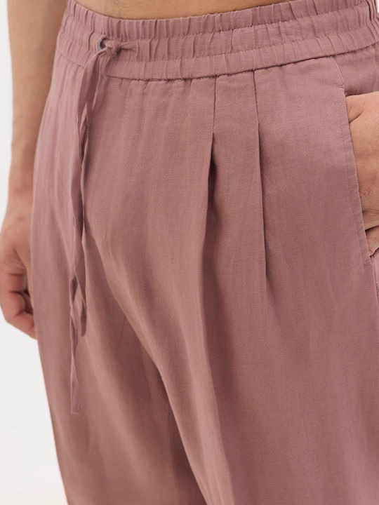 Hose in Entspannter Passform Pink