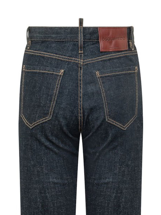 Boston Hoch tailliert Damenjeans Blue