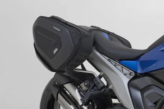 SW-Motech Pro Blaze Motorcycle Saddle Side Bag Set 40lt in Black Colour