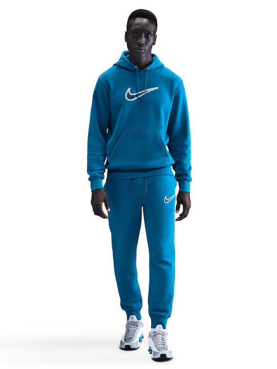 Sportswear Παντελόνι Φόρμας με Λάστιχο Μπλε