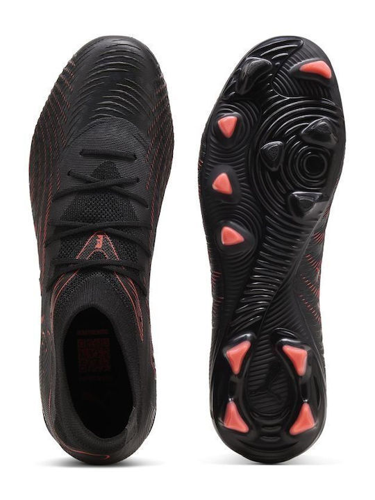 PUMA Future FG/AG Ghete Fotbal Cu Crampoane Negre