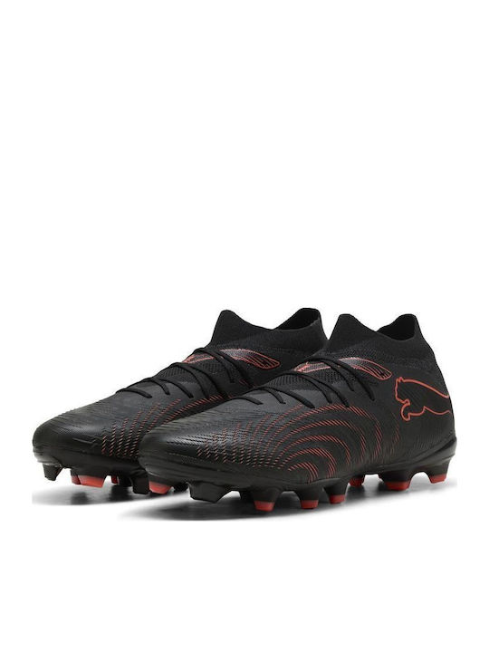 PUMA Future FG/AG Ghete Fotbal Cu Crampoane Negre