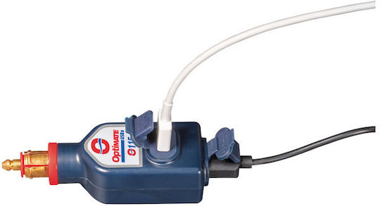 Optimate Φορτιστής Μοτοσυκλέτας με Θύρες: 2xUSB