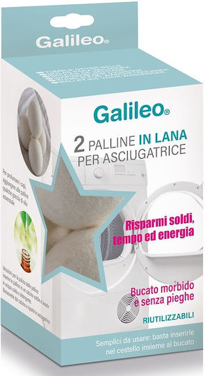 Galileo 2 Μπάλες Στεγνωτηρίου Μαλλί 5902843