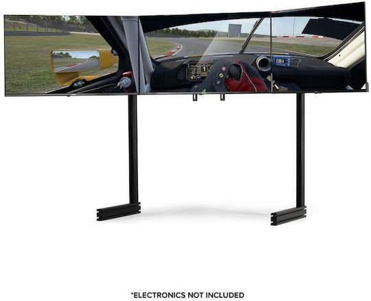Next Level Racing Nlr-e039 Elite Свободно Стояща Тройна Добавка Черна Стойка