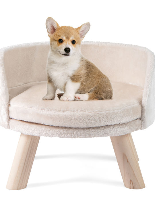 Costway Sofa Hundebett Beige 33x42cm.