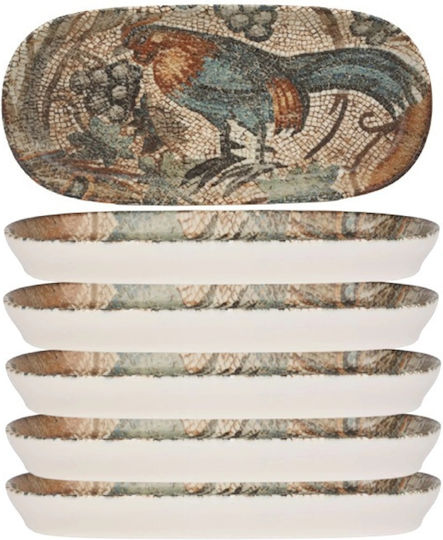 Bonna Mesopotamia Πιάτο Ρηχό Οβάλ από Πορσελάνη 21cm Bonna Mesopotamia Πιάτο Ρηχό Οβάλ από Πορσελάνη 21cm