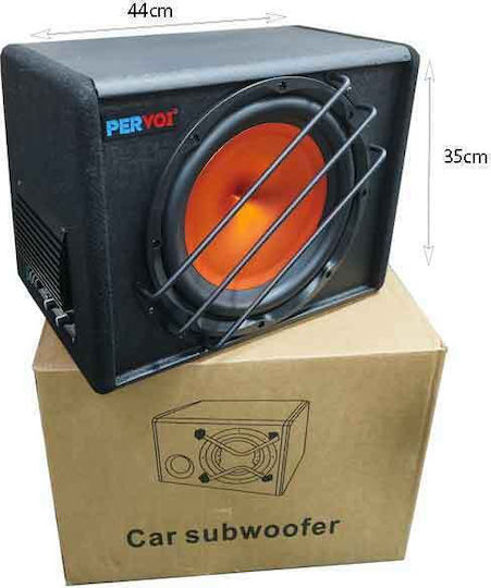 PerVoi Αυτοενισχυόμενο Subwoofer Αυτοκινήτου 12" 150W RMS