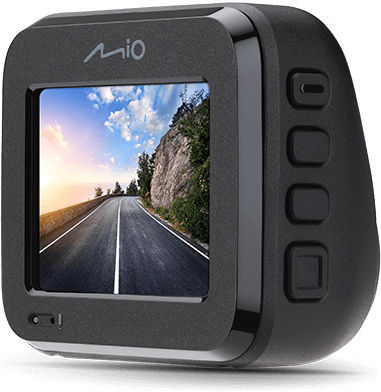 Mio Windshield Car DVR Set with Rear Camera