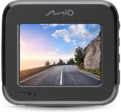 Mio Windshield Car DVR Set with Rear Camera
