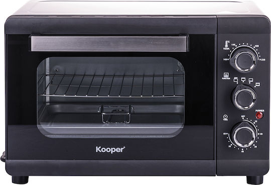 Kooper Ηλεκτρικό Φουρνάκι 32lt Χωρίς Εστίες Μαύρο