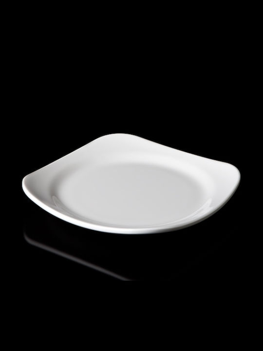 Raki Teller Untiefe Platz aus Melamin 28x28cm