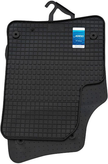 Petex Σετ Μπροστινά και Πίσω Πατάκια 4τμχ για Volkswagen Touareg Porsche Cayenne 2002-2010 Μαύρα