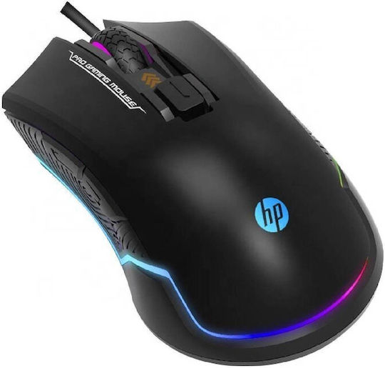 HP G360 RGB Gaming Maus 6200 DPI Schwarzes