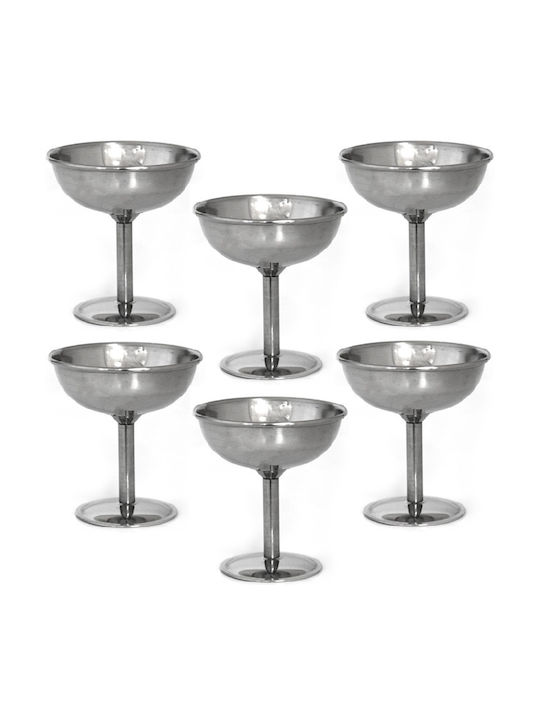Raki Classic Μπωλ Σερβιρίσματος Παγωτού Στρογγυλό Inox Γκρι με Διάμετρο 10εκ. Raki Classic Μπωλ Σερβιρίσματος Παγωτού Στρογγυλό Inox Γκρι με Διάμετρο 10εκ.