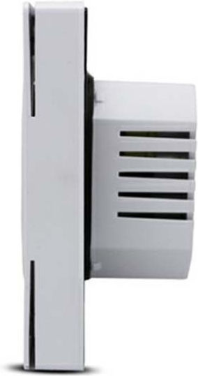 Thermostat Th-12 Digital Screen Built-in 16a 3500w 220v Power Supply Floor Sensor White