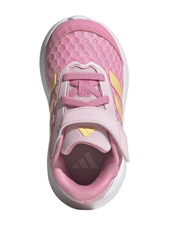 Duramo Sl2 Kids Sports Shoes Running with Hoop & Loop Closure Pink