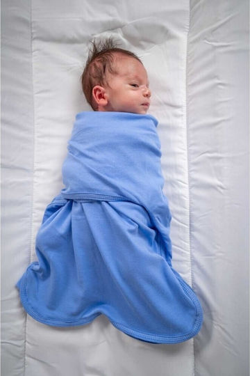 Babybliss Спален Чувал Носещо Се Одеяло За Повиване Blisssnug Сини Коли Blue Комплект 2 Бр