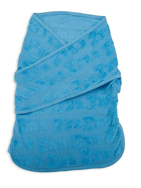 Babybliss Υπνόσακος Κουβέρτα Φασκιώματος Blisssnug Σιέλ Γκρι Σετ 2τμχ