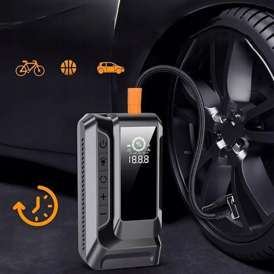 Raistar W11905-12 Portable Car Battery Jump Starter 1200A with Pump / Φακό 12V