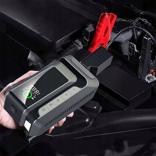 Raistar W11905-12 Portable Car Battery Jump Starter 1200A with Pump / Φακό 12V