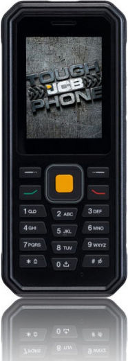 JCB Tradesman 4 Dual-SIM Widerstandsfähig Handy mit Tasten Schwarz