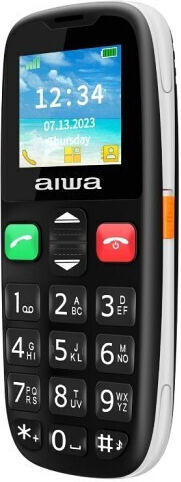 Aiwa FPH-S100-2G Dual SIM Mobile with Buttons Black