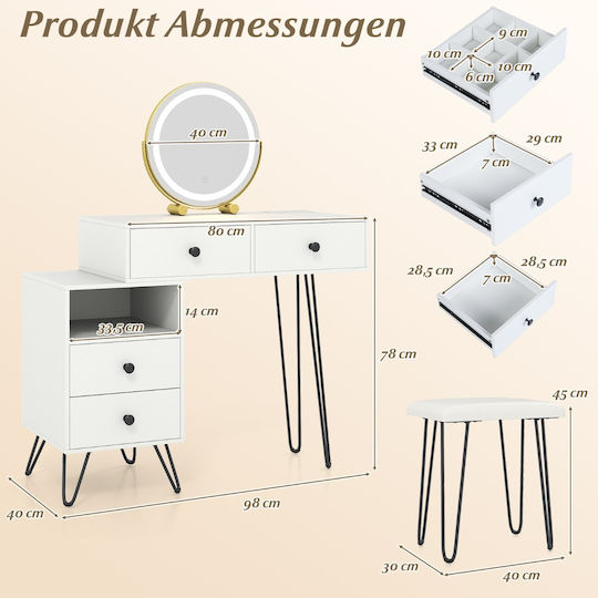 Costway Children's Beauty Vanity