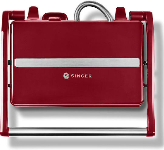 Singer Τοστιέρα για 2 Τοστ 750W Ροζ