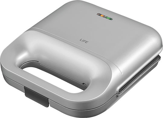 Life Deli Silver Matt Series Sandwich Maker Grill 750W